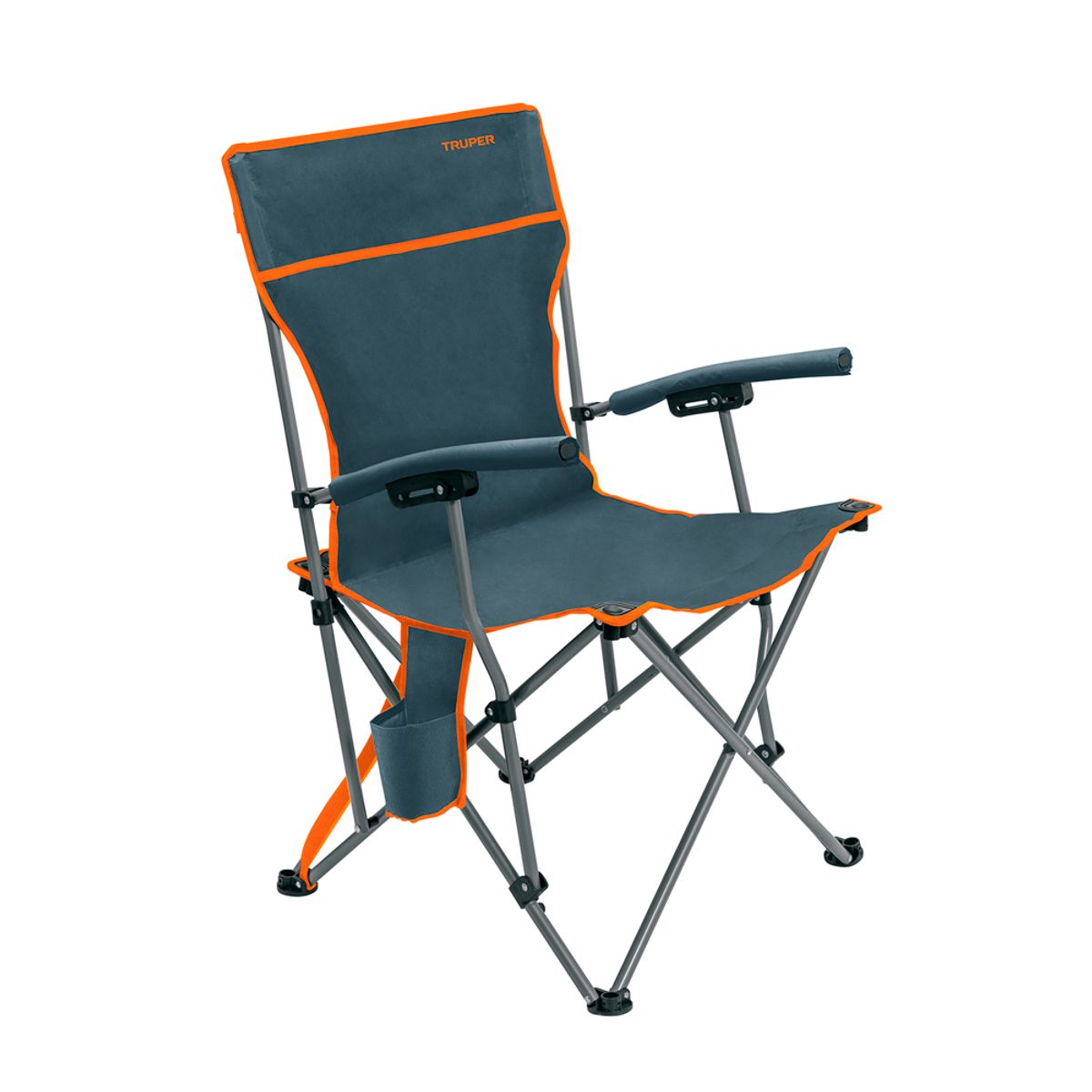 TRUPER - Silla Plegable Playa Camping Truper Gris SILLA-30