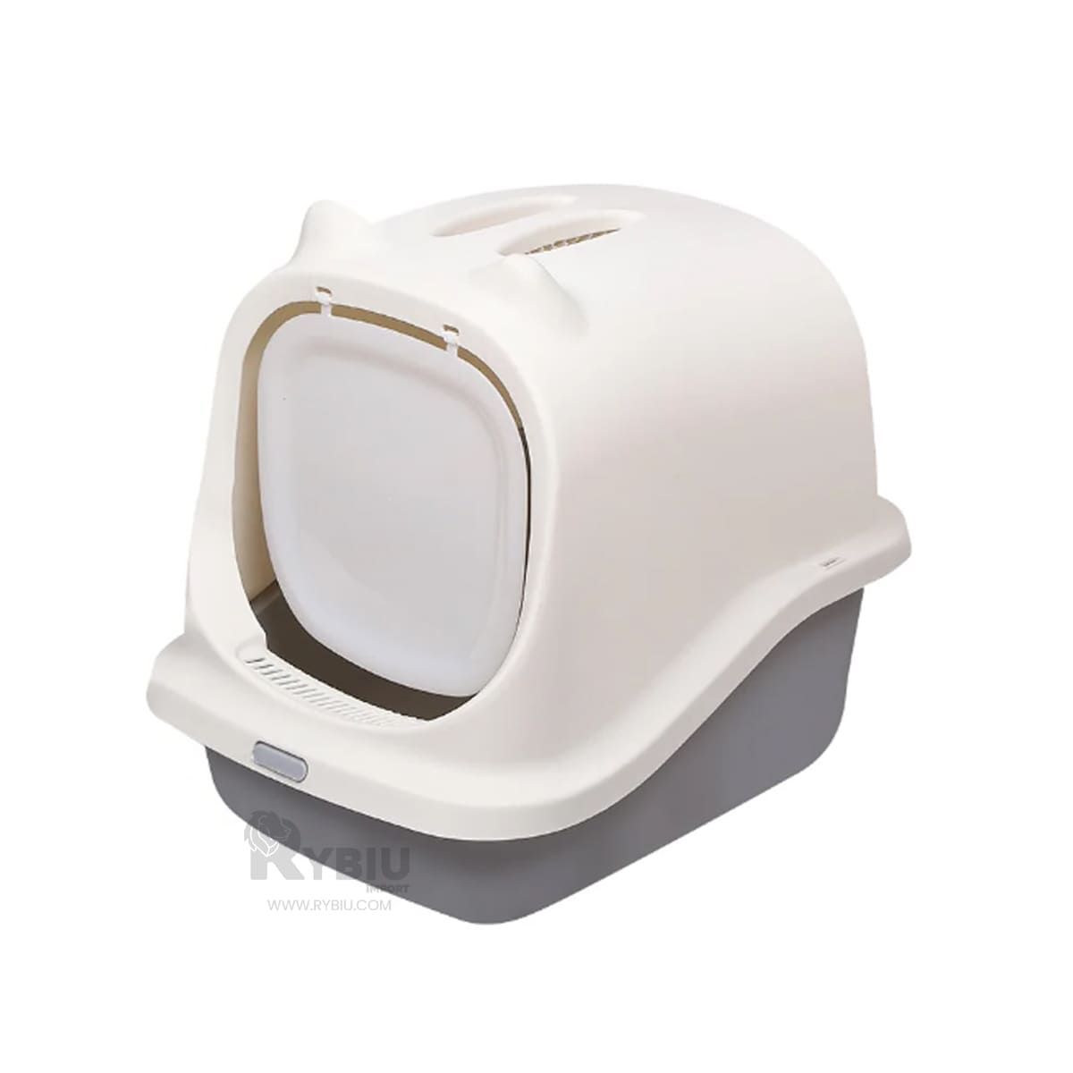 RYBIU IMPORT - Caja de Arena con Accesorios de Color Plomo Y+Stickers