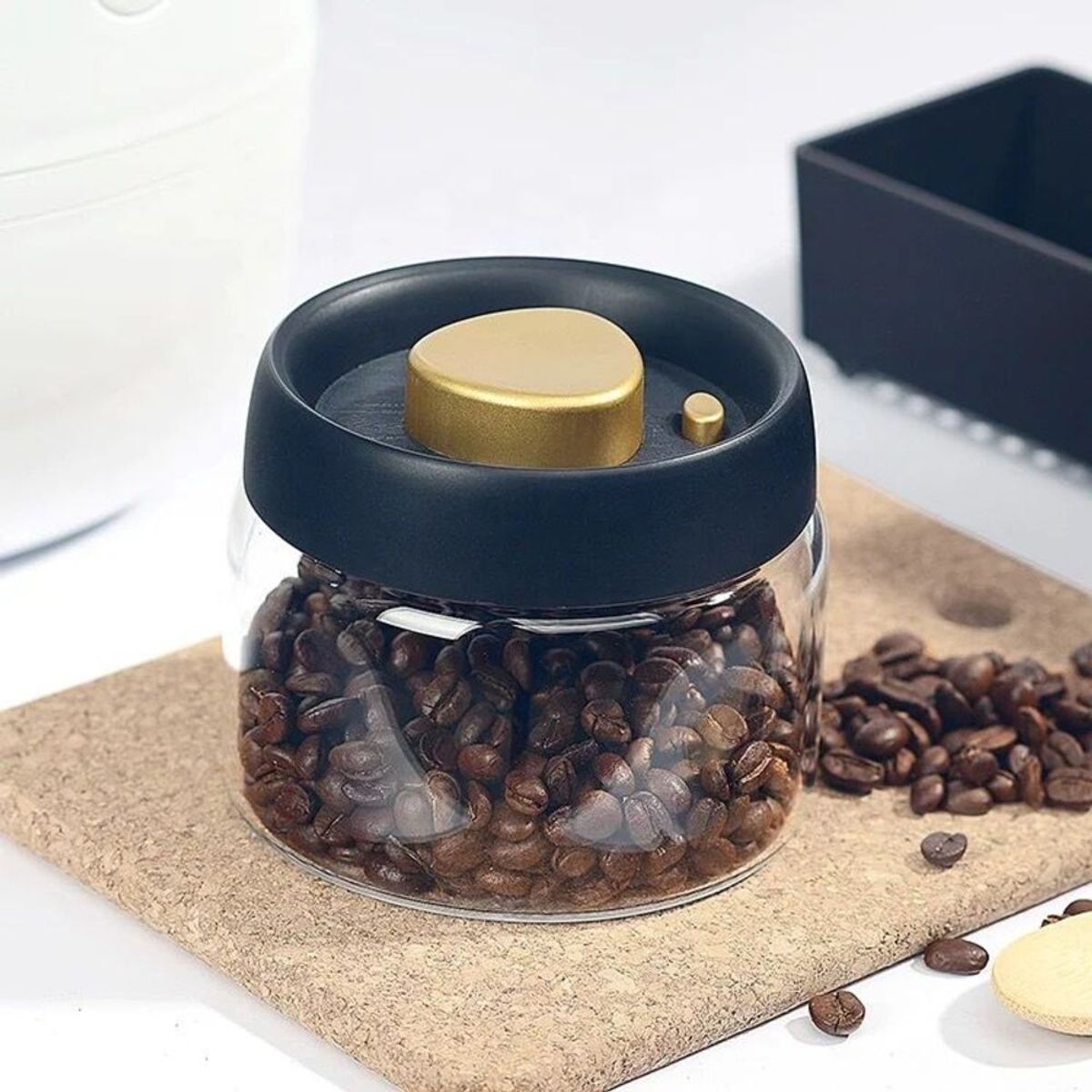 GENERICO - CONTENEDOR DE CAFÉ AL VACÍO 500ML