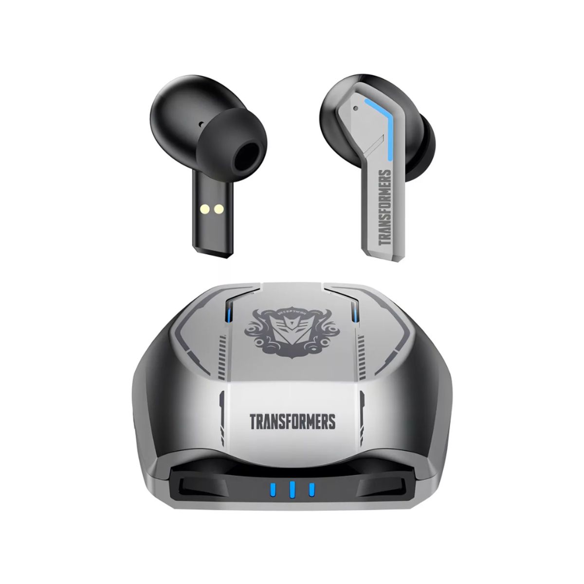 GENERICO - Audífono BT Transformers Decepticon TF-T06 Cómodo y de Baja Latencia