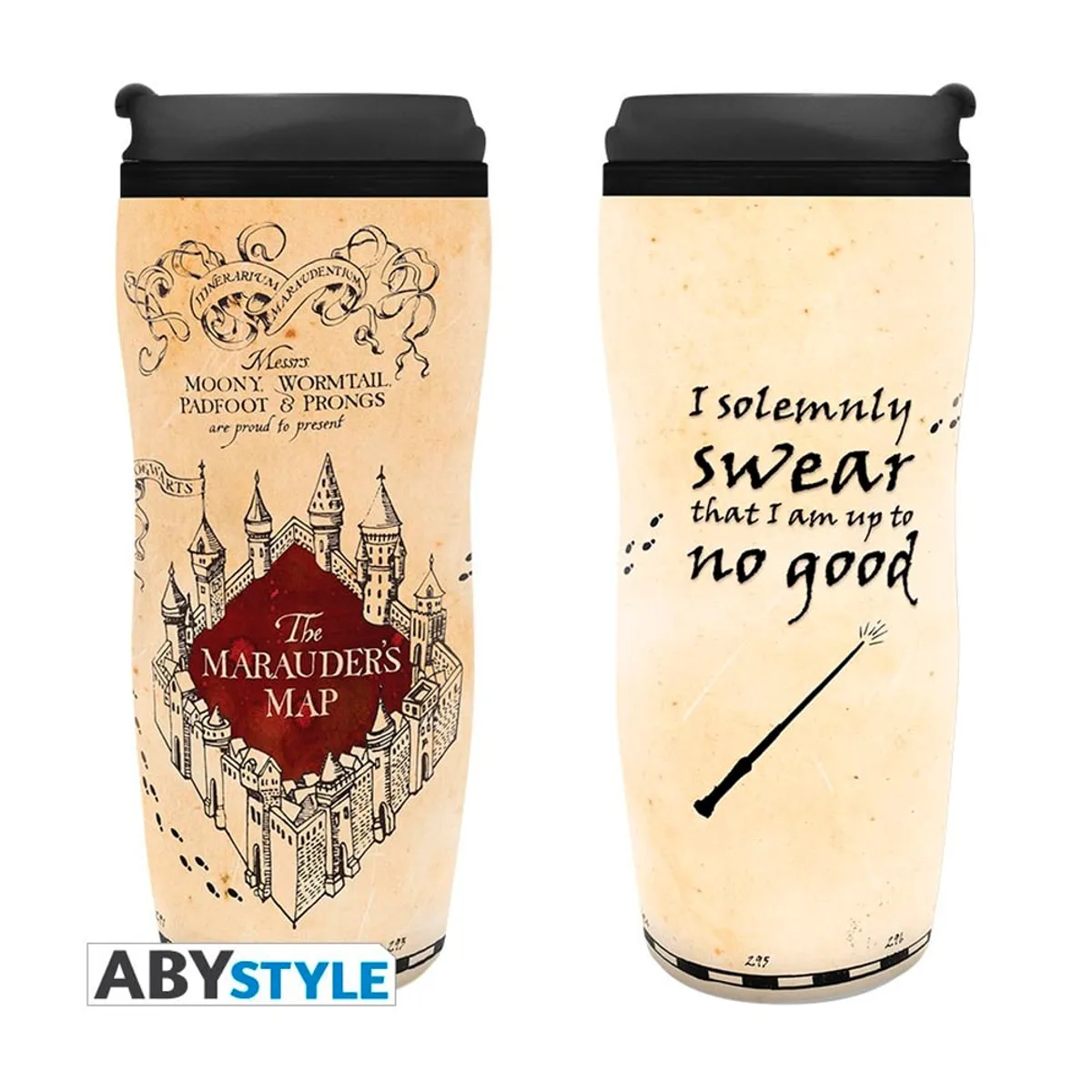 ABYSSE AMERICA - VASO DE HARRY POTTER-MARAUDERS MAP TUMBLER 12 OZ