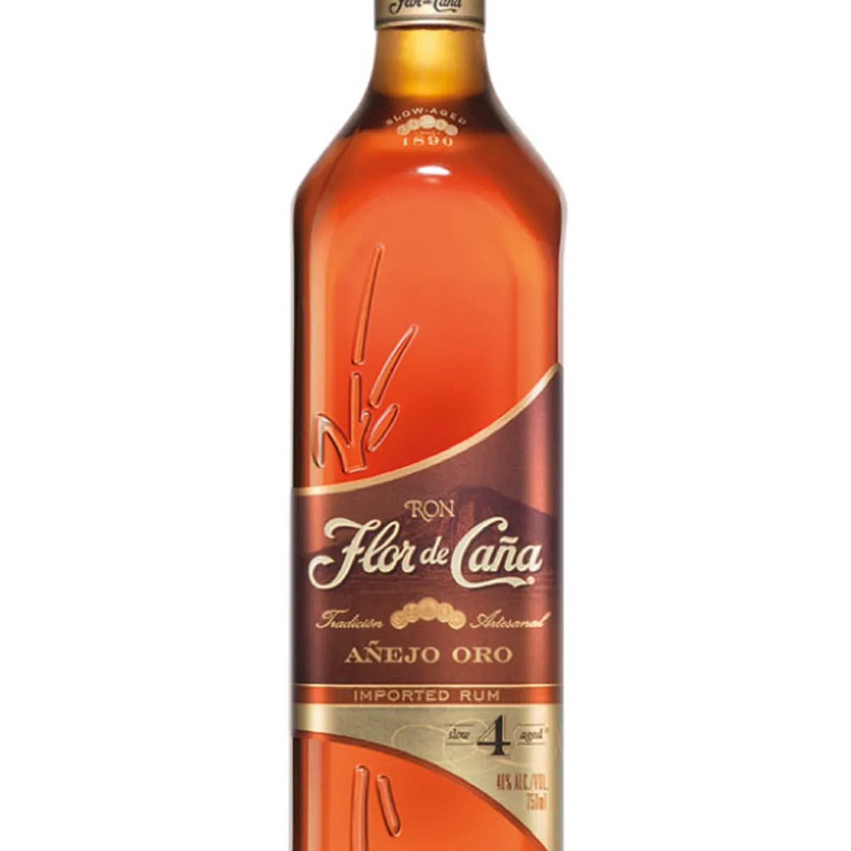 FLOR DE CAÑA - Pack 6 Unidades Ron Flor De Caña 4 Años 750ml