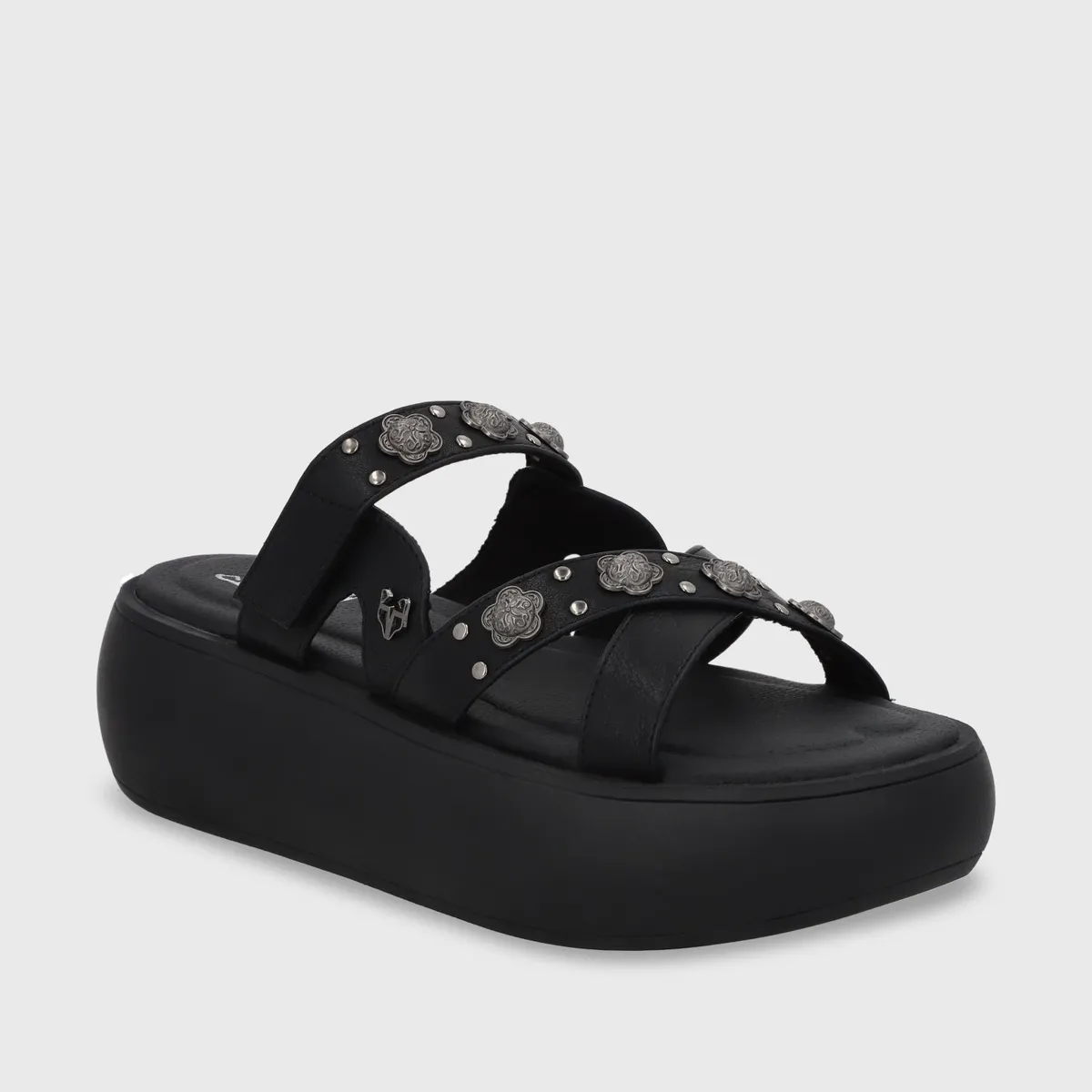 GOTTA - Sandalia Plataforma Negra Mujer 43035 Gotta