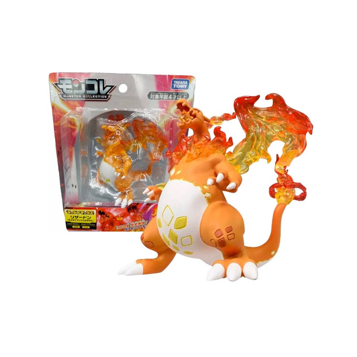 TOMY - Pokemon Moncolle Charizard Gigantamax Takara Tomy Japon