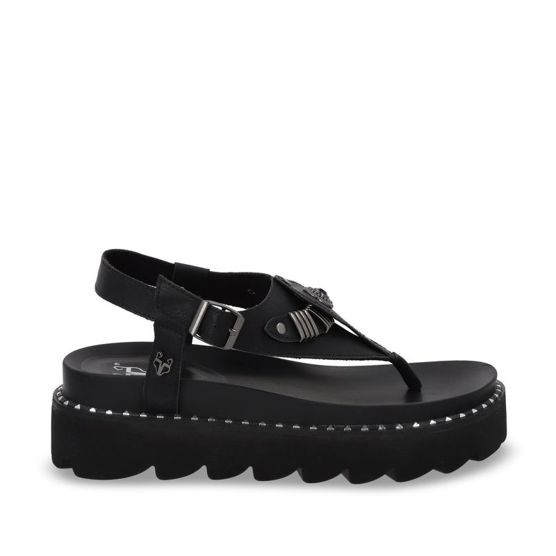 GOTTA - Sandalia Plana Negro Mujer 1573F Gotta