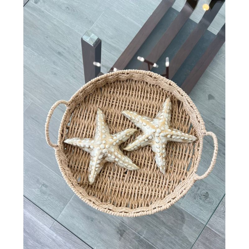 MAP DESIGN HOME - Adorno Playa Juego de Estrellas de Mar X2 19x19x03 cm