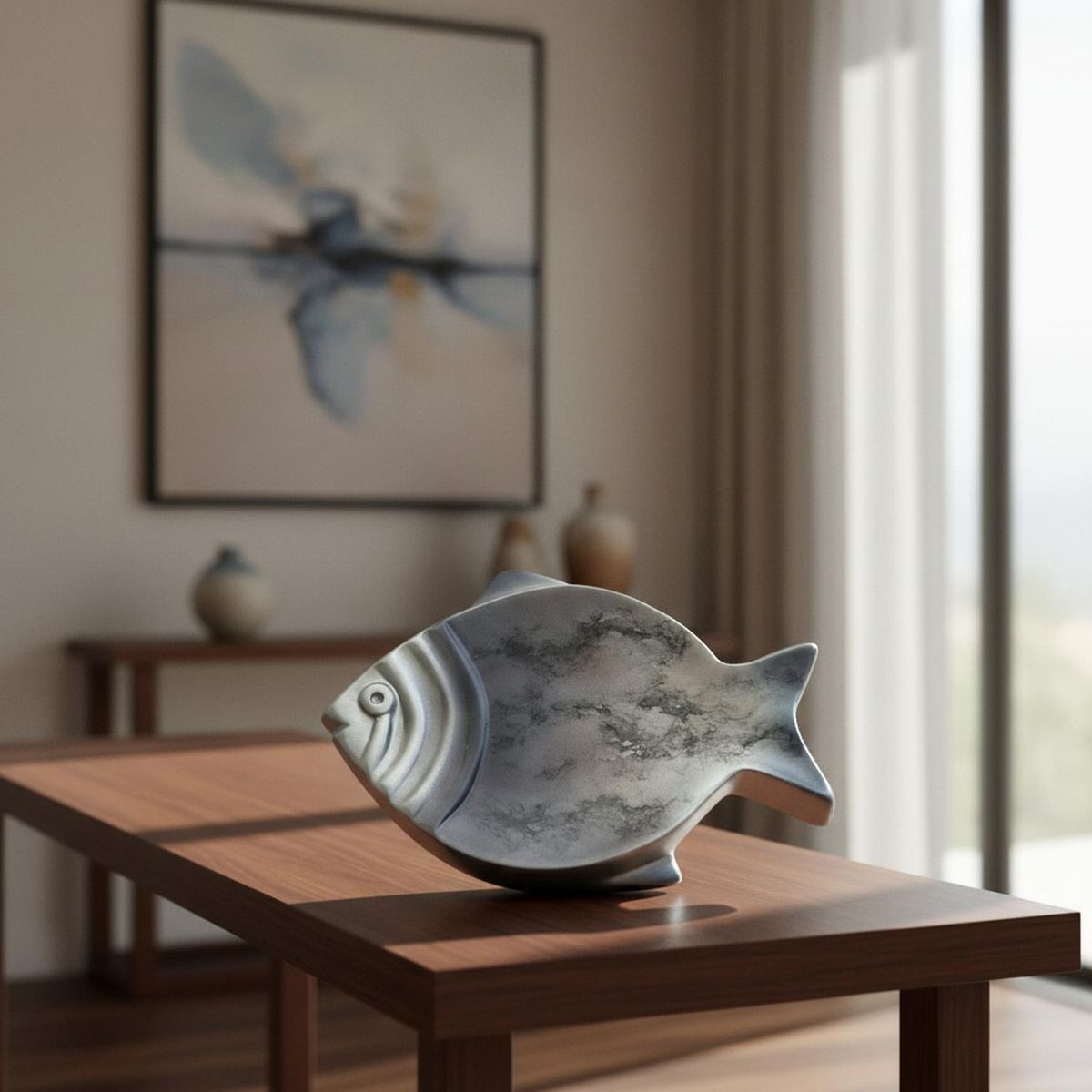 MAP DESIGN HOME - Adorno Plato Pez 27x21x03 cm