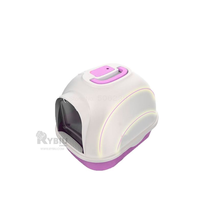 RYBIU IMPORT - Caja Funcional Cerrado de Color Lila Y+Regalo Stickers