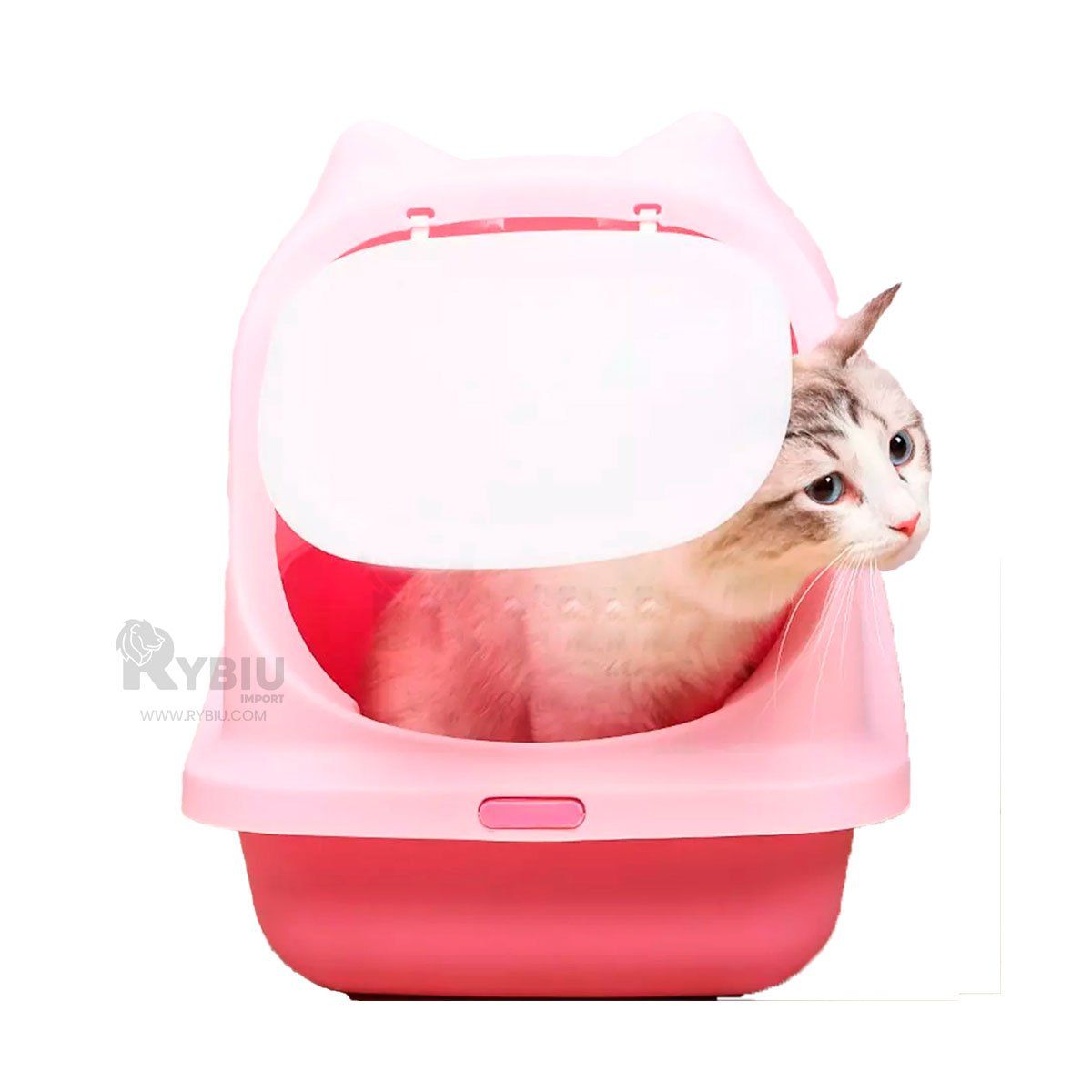 RYBIU IMPORT - Arenero con Diseño Dinamico de Rosado Y+Papel de Regalo