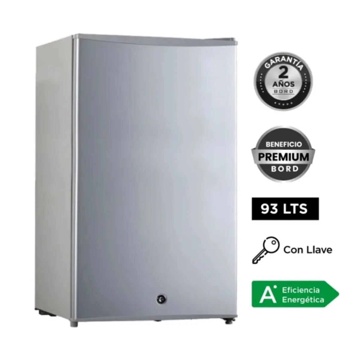 BORD - Frigobar Bord Mi120S-M 93L Silver