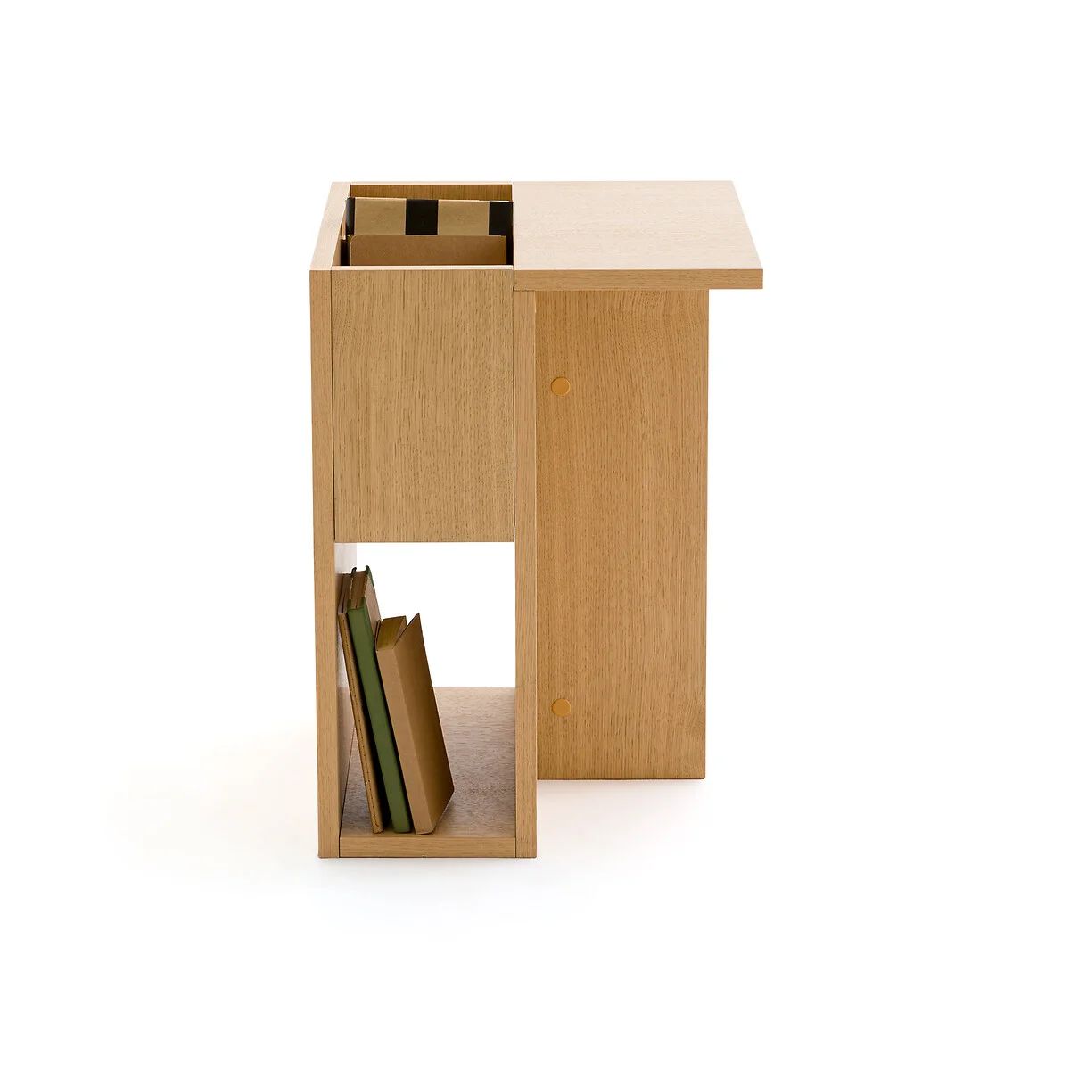 TU MESITA - Mesa de Noche Moderna Nikel color Duna TU MESITA