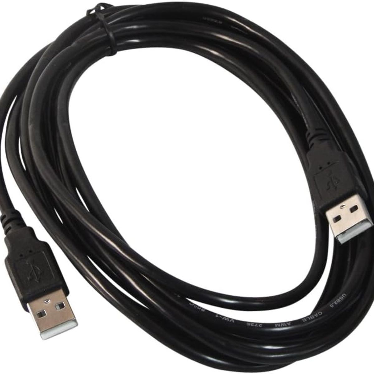 GENERICO - CABLE USB MACHO A MACHO 2,0 DE 1,80 METROS