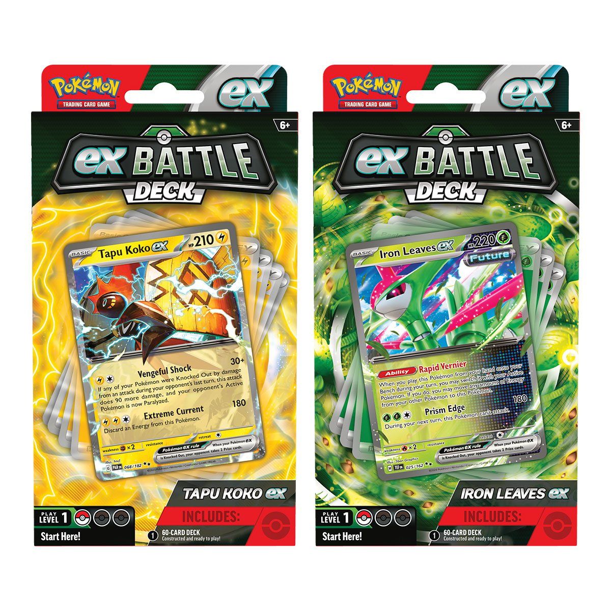 POKEMON - CARTAS DE POKEMON TCG KOKO EX IRON EX BAT DECK ENG