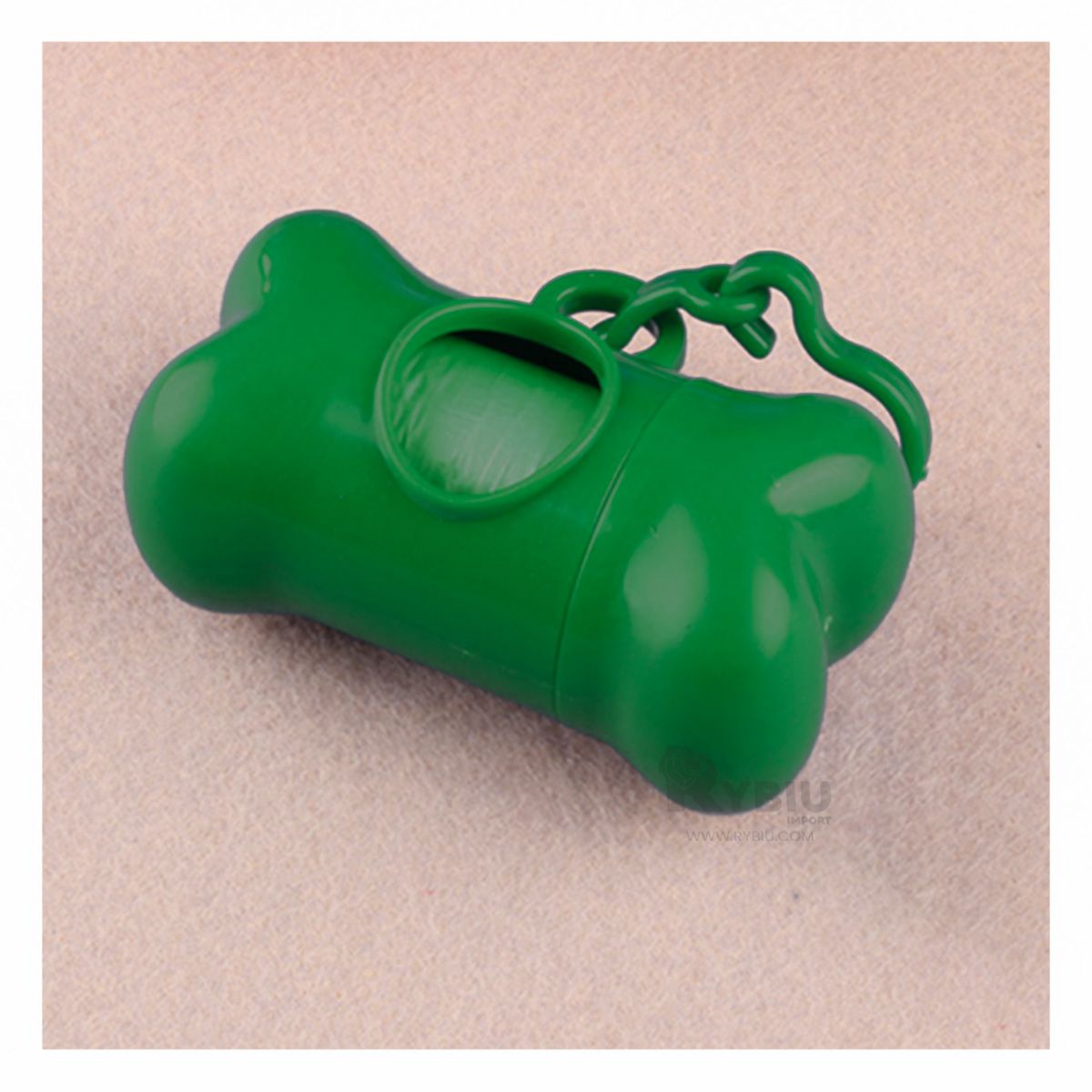 GENERICO - Set 5 Bolsas Pet para Limpieza en Verde Y+Papel de Regalo