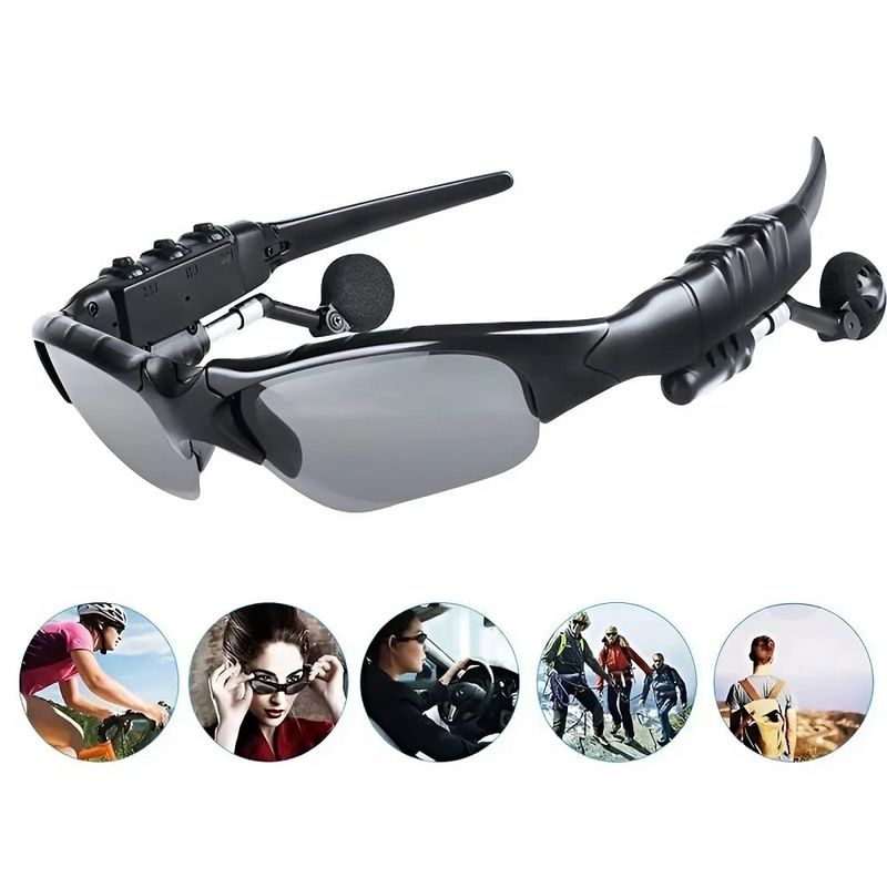 GENERICO - Lentes de Sol Auriculares Bluetooth con Microfono Unisex