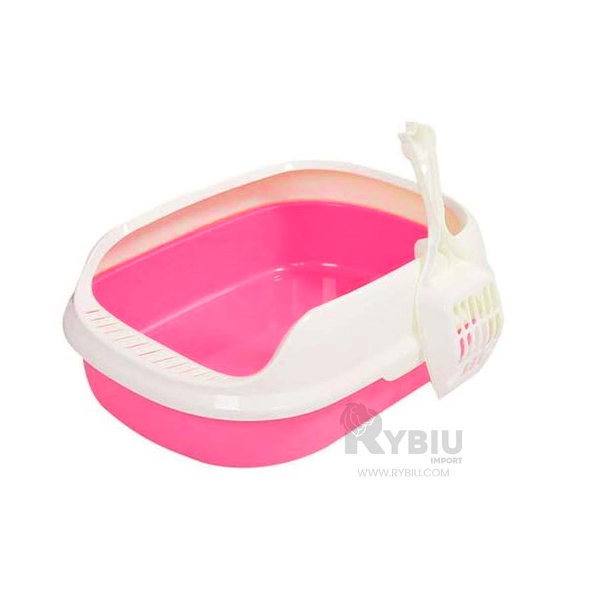 RYBIU IMPORT - Caja Arenera con Flanco Medio en Rosado Y+MiniAgenda