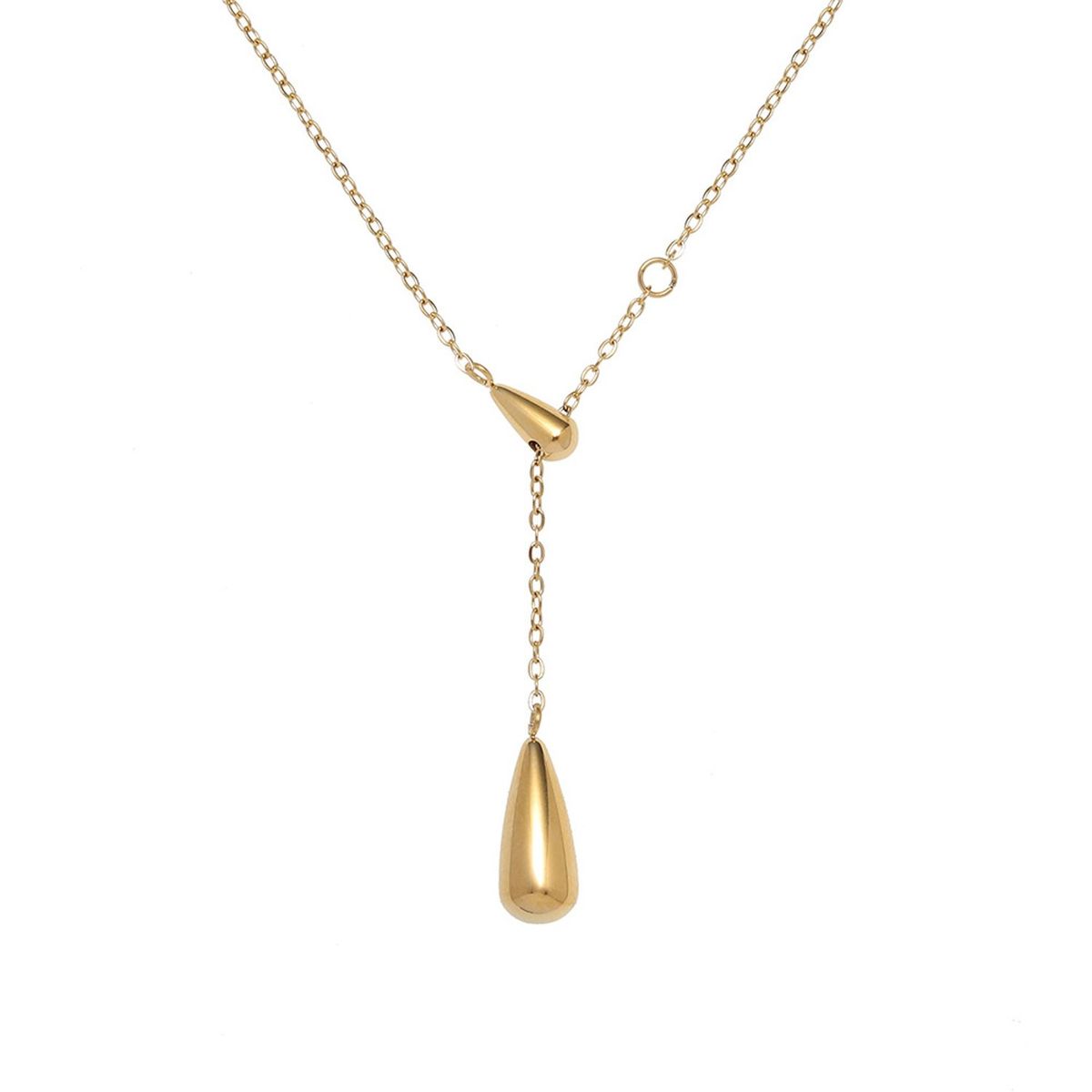 TIOZONEY - Bañado en oro Collar de moda para mujeres