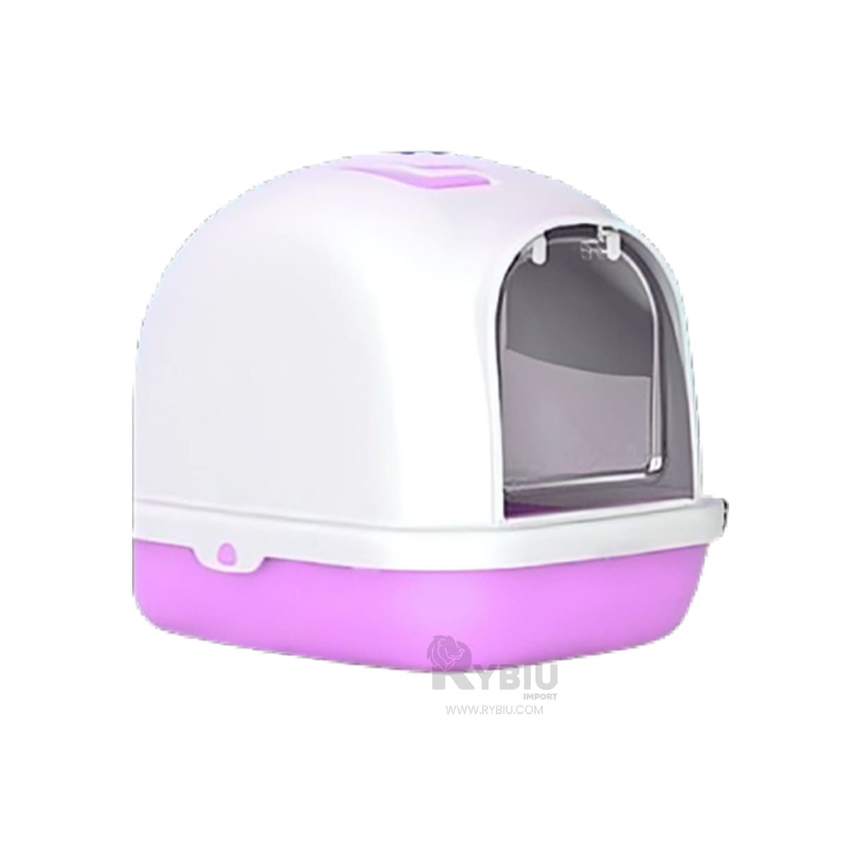 GENERICO - Caja con Orejitas de Gato en Lila Y+Gift Stickers