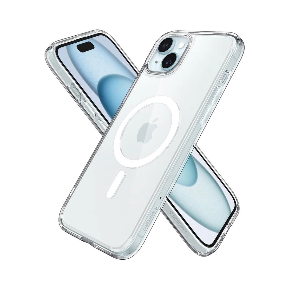 SPIGEN - Case Compatible con iPhone 15 Spigen Neo Hybrid Crystal Magsafe
