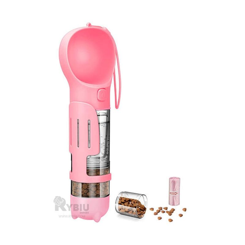 GENERICO - Dispensador Funcional de Comida Rosado Y+Gift MiniAgenda