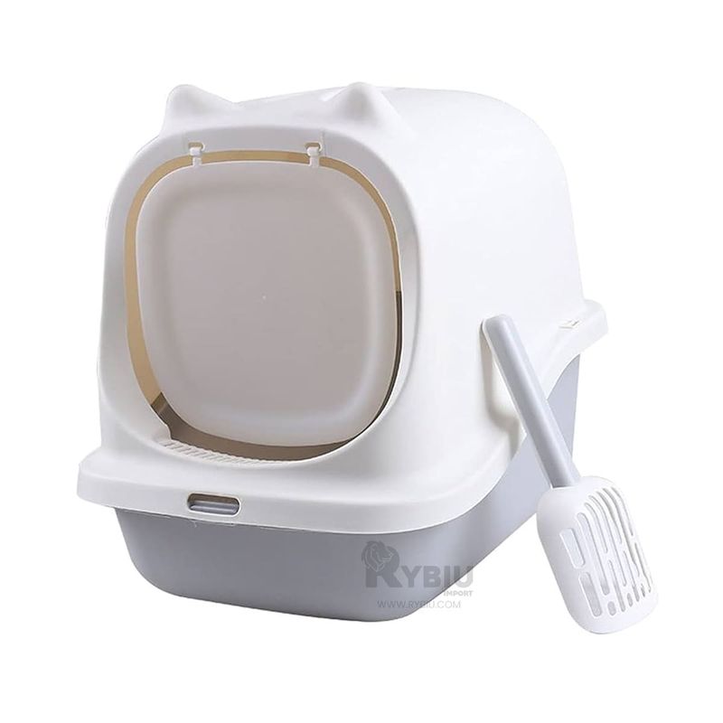 GENERICO - Caja de Arena Compacta en Tono Plomo Y+Envoltorio de Regalo