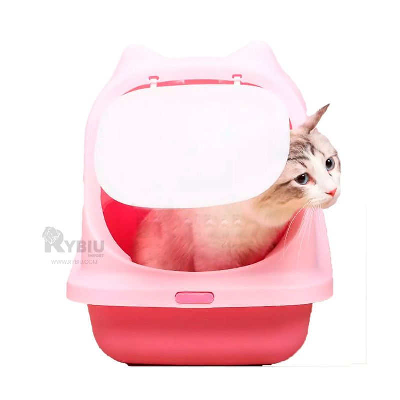 GENERICO - Arenero con Diseño Dinamico de Rosado Y+Papel de Regalo