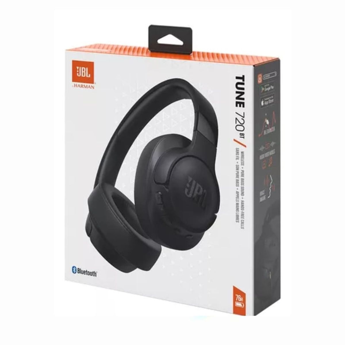 JBL - Audifono Bluetooth JBL Tune 720BT 50hrs - Negro