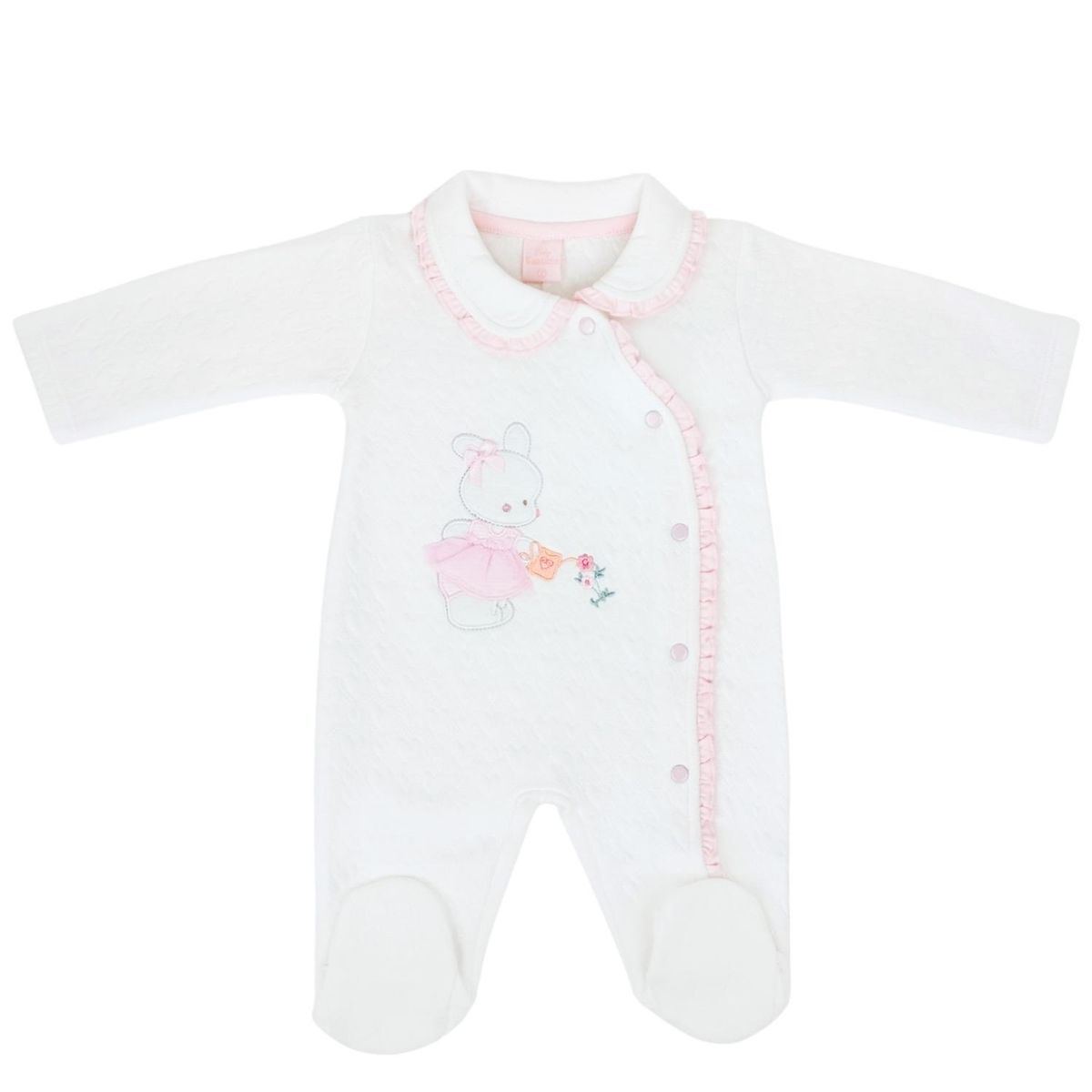 GENERICO - Enterizo jacquard Conejita - Blanco