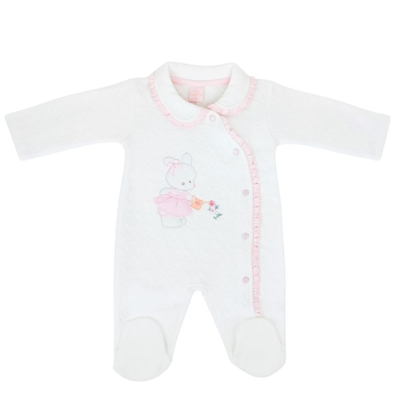 GENERICO - Enterizo jacquard Conejita - Blanco