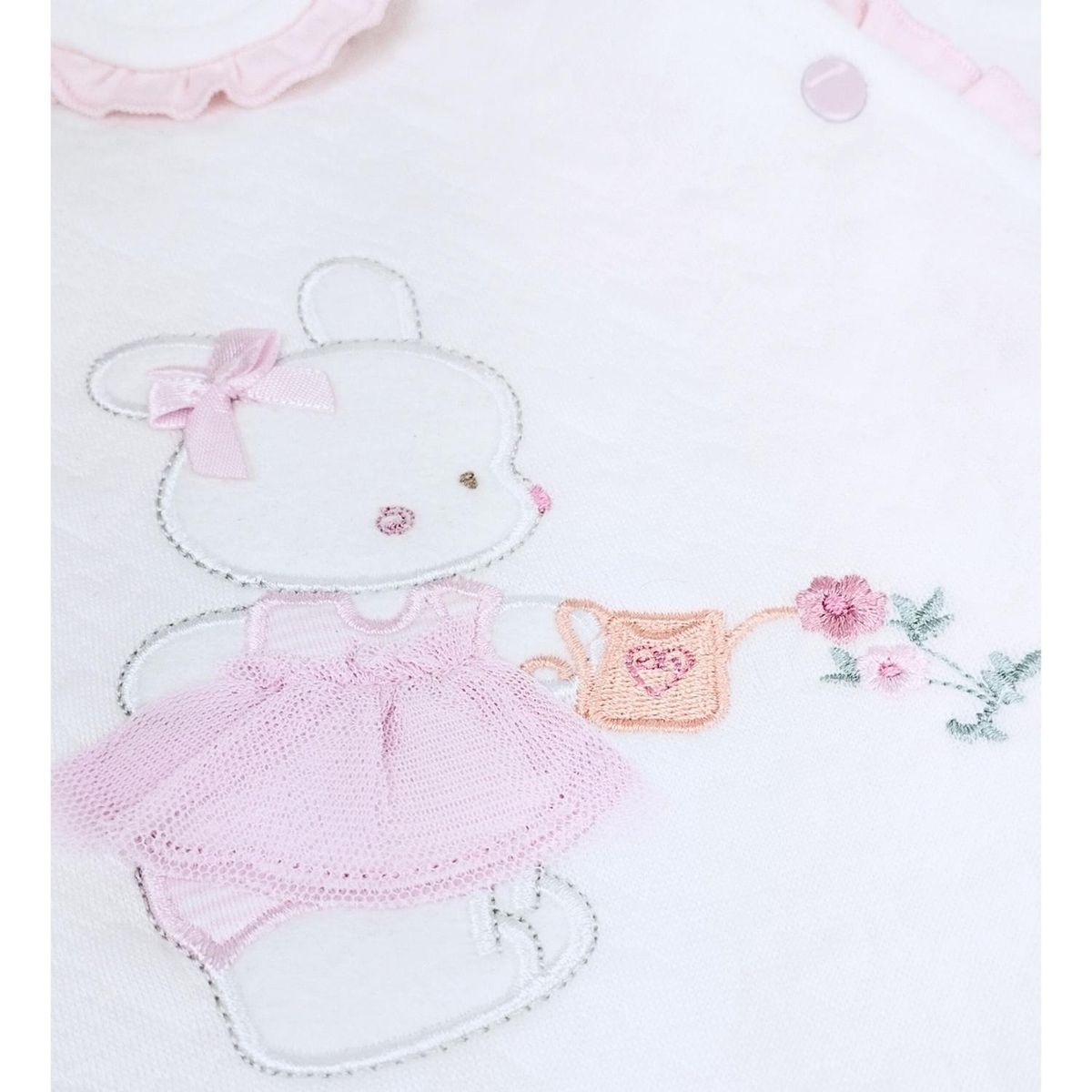 GENERICO - Enterizo jacquard Conejita - Blanco