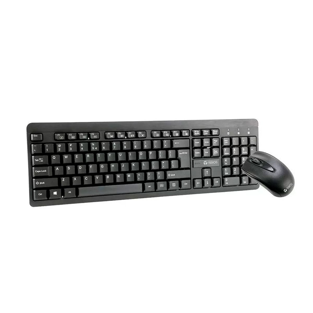 TEROS - Kit Inalámbrico Teclado + Mouse TEROS TE-4061N 24GHz