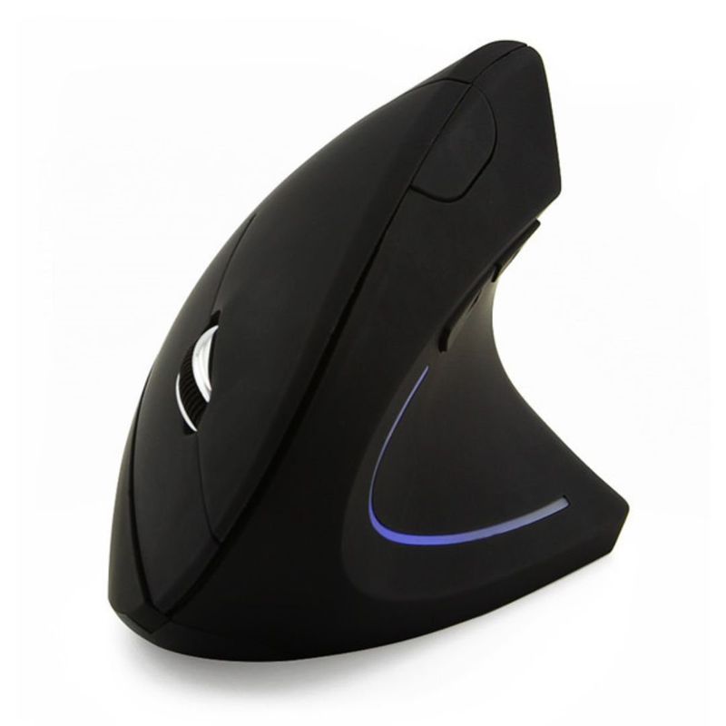 GENERICO - Mouse Ergonómico Inalámbrico Vertical con Adaptador Bluetooth JSY-5DW