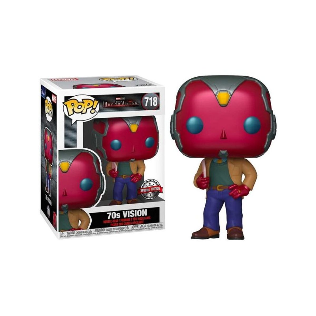 FUNKO - Funko Pop Vision 70s Wanda Vision