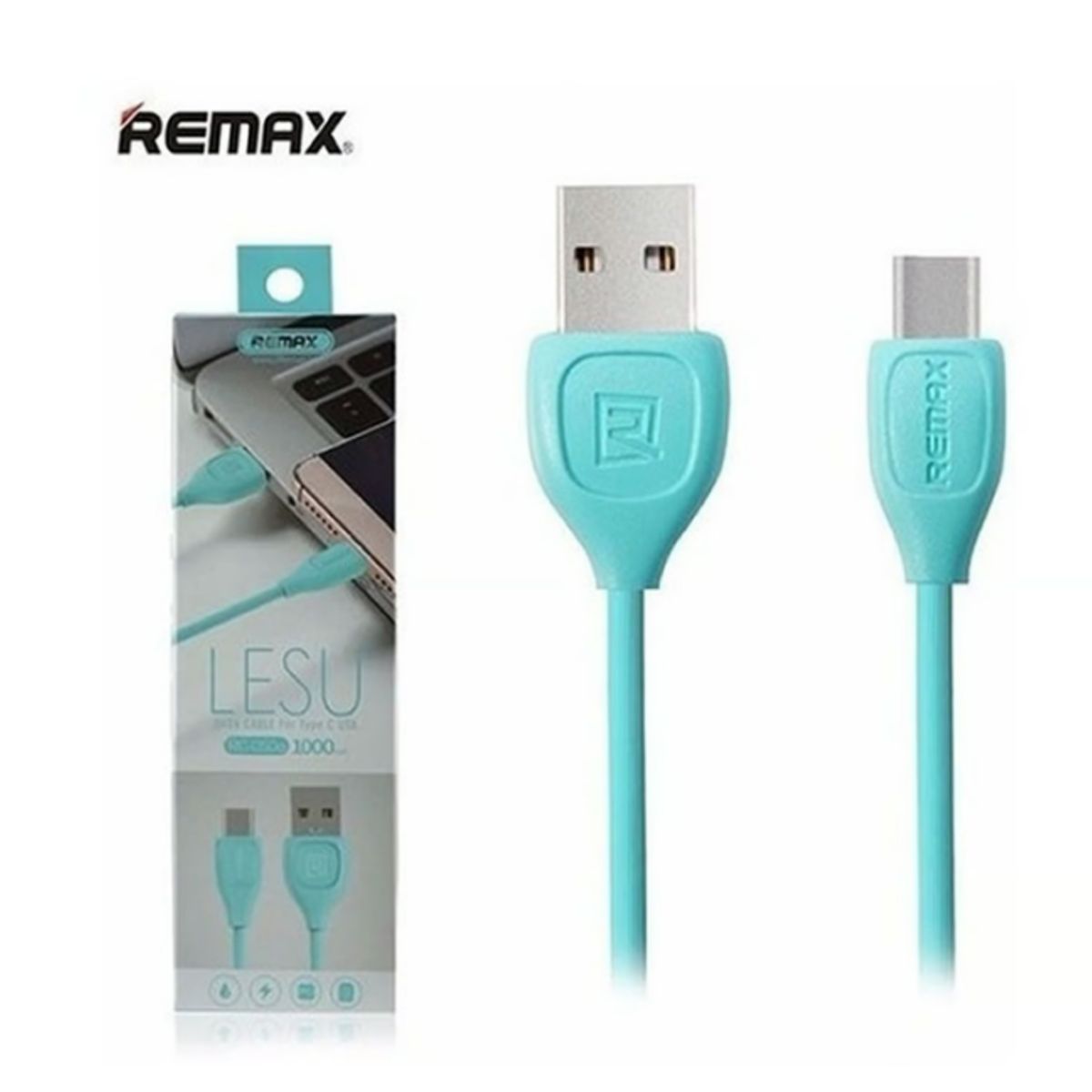 REMAX - Remax Lesu Cable Micro USB RC-050m-Celeste