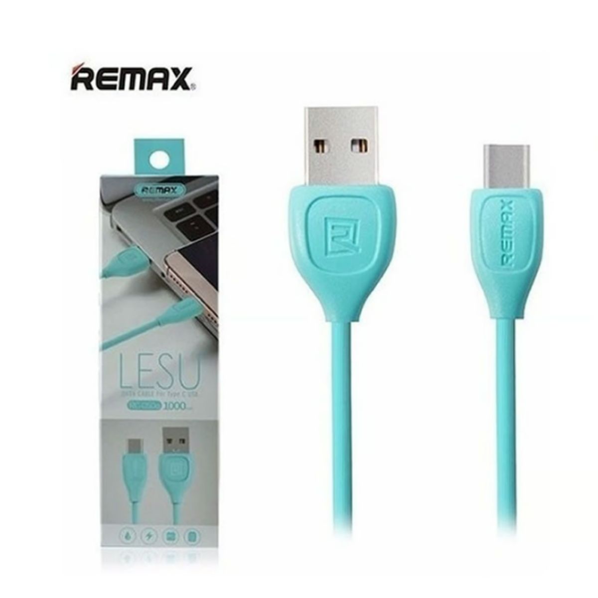 REMAX - Remax Lesu Cable Micro USB RC-050m-Celeste