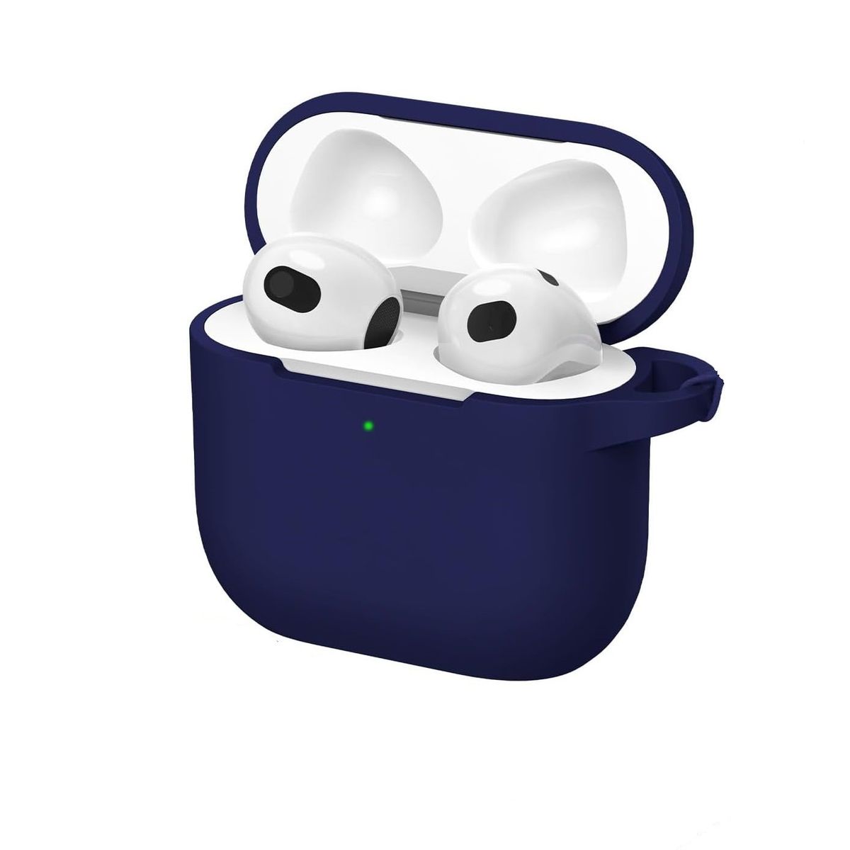 GENERICO - Funda protectora de silicona AirPods 4 - Azul