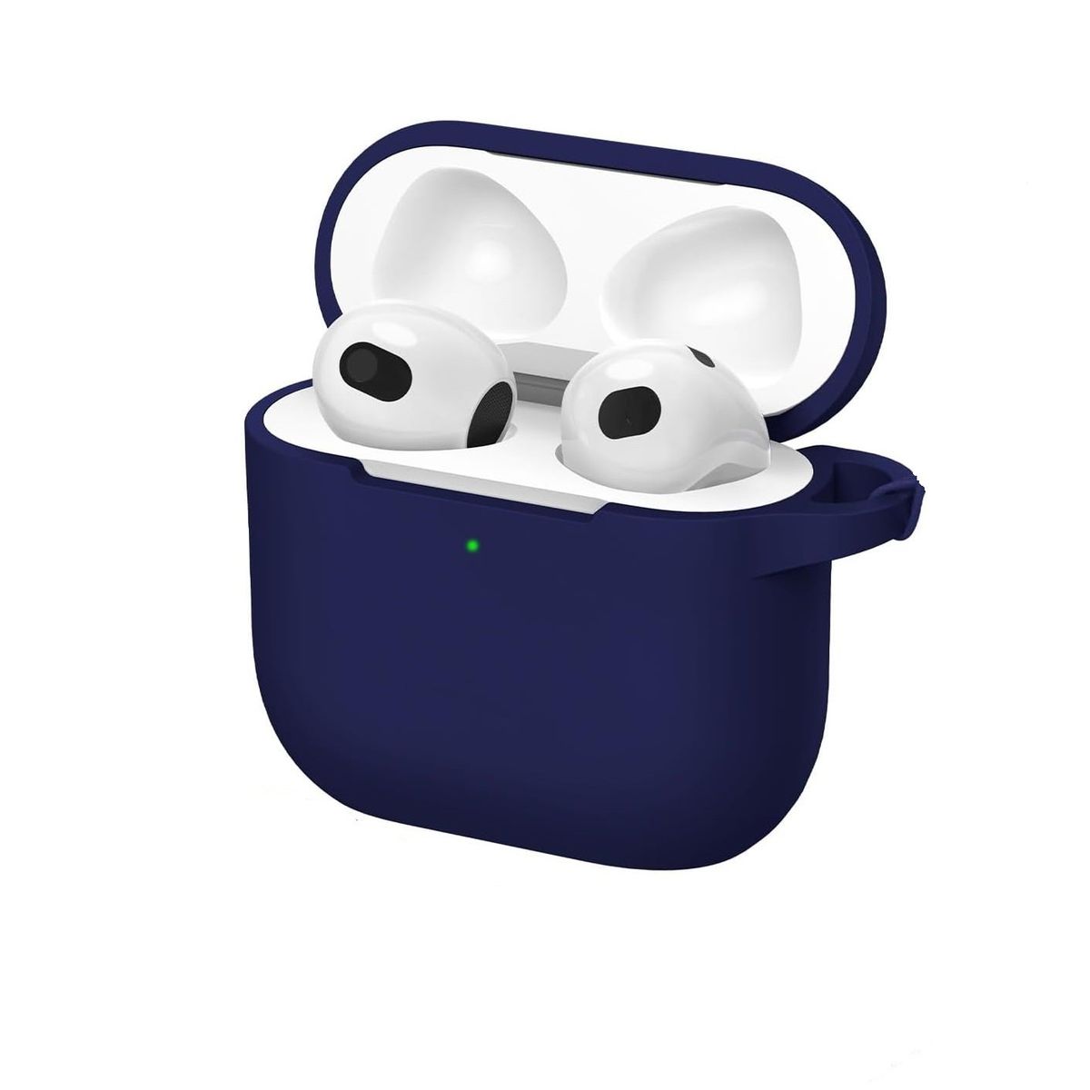 GENERICO - Funda protectora de silicona AirPods 4 - Azul