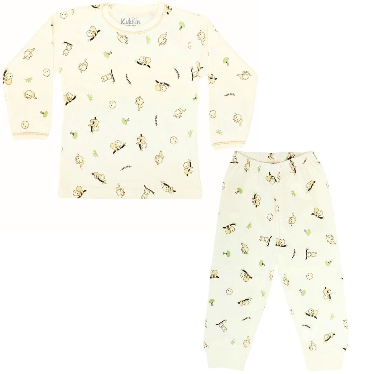 GENERICO - Pijama Bebe Niño - Algodon - Titi