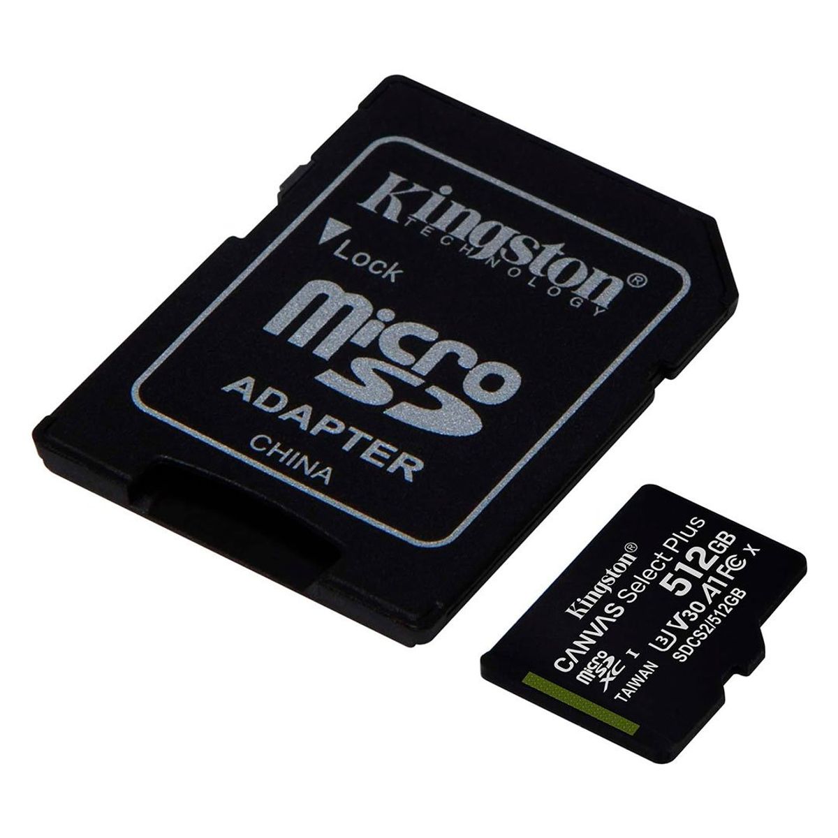 KINGSTON - KINGSTON SDCS2/512GB Memoria MicroSD 512GB Canvas C10