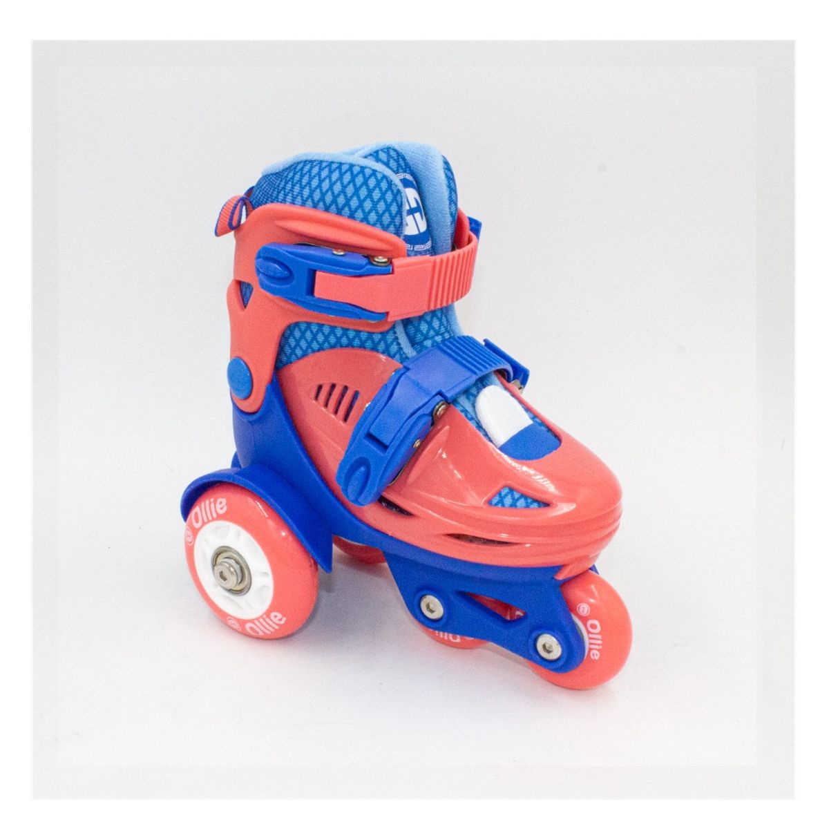 GENERICO - PATINES LINIALES PARA NIÑA RODILLERA Y CASCO-ROSADO