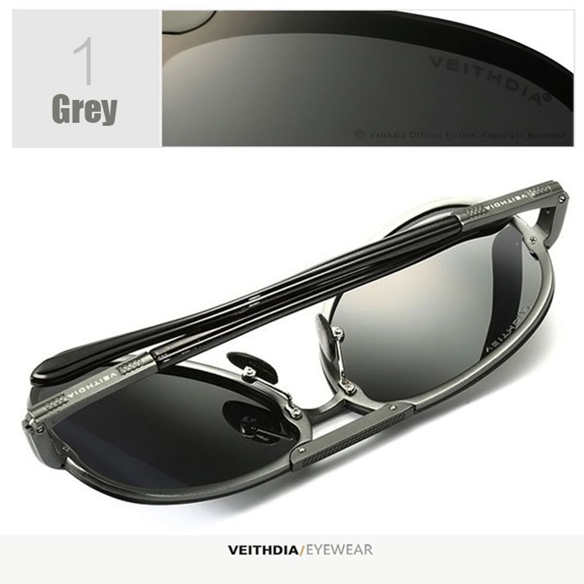 VEITHDIA - Lentes de Sol VEITHDIA Infinity - Polarizados - UV400