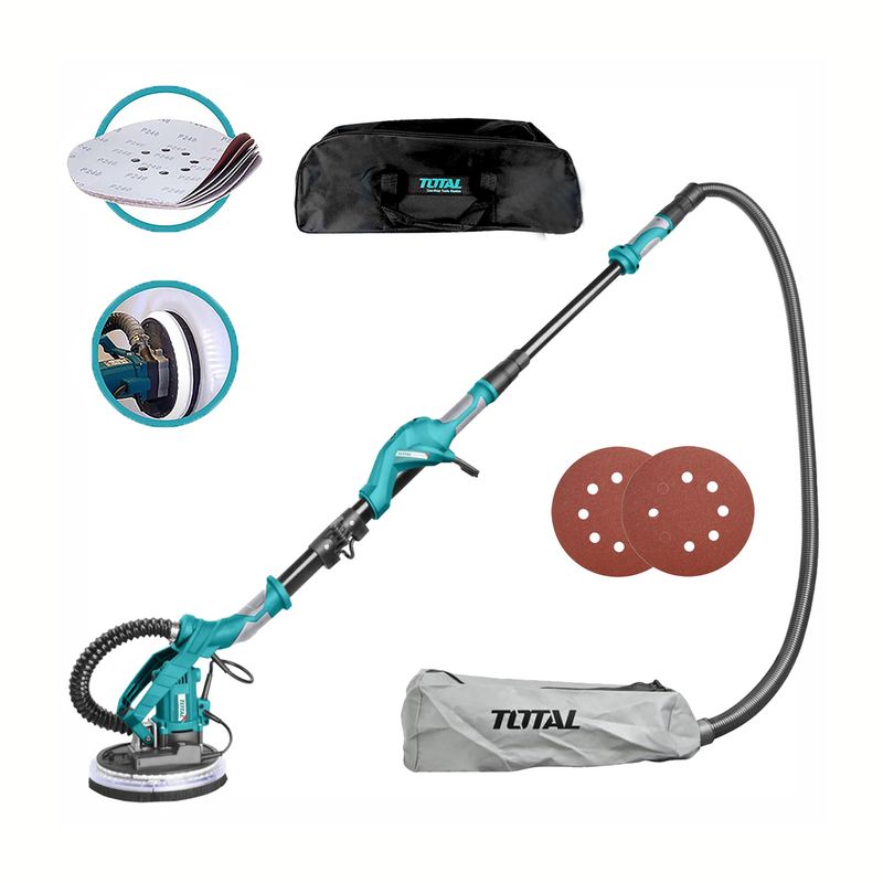 TOTAL TOOLS - LIJADORA DE PARED TECHO 1050W DRYWALL TOTAL TOOLS