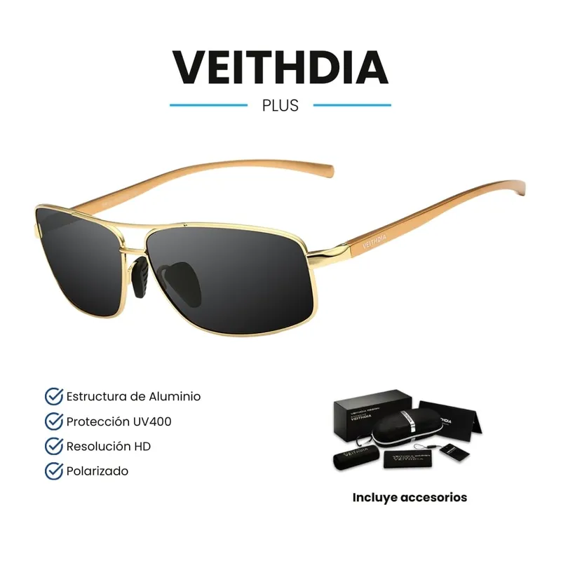 VEITHDIA - Lentes de Sol VEITHDIA Plus - Polarizados - UV400