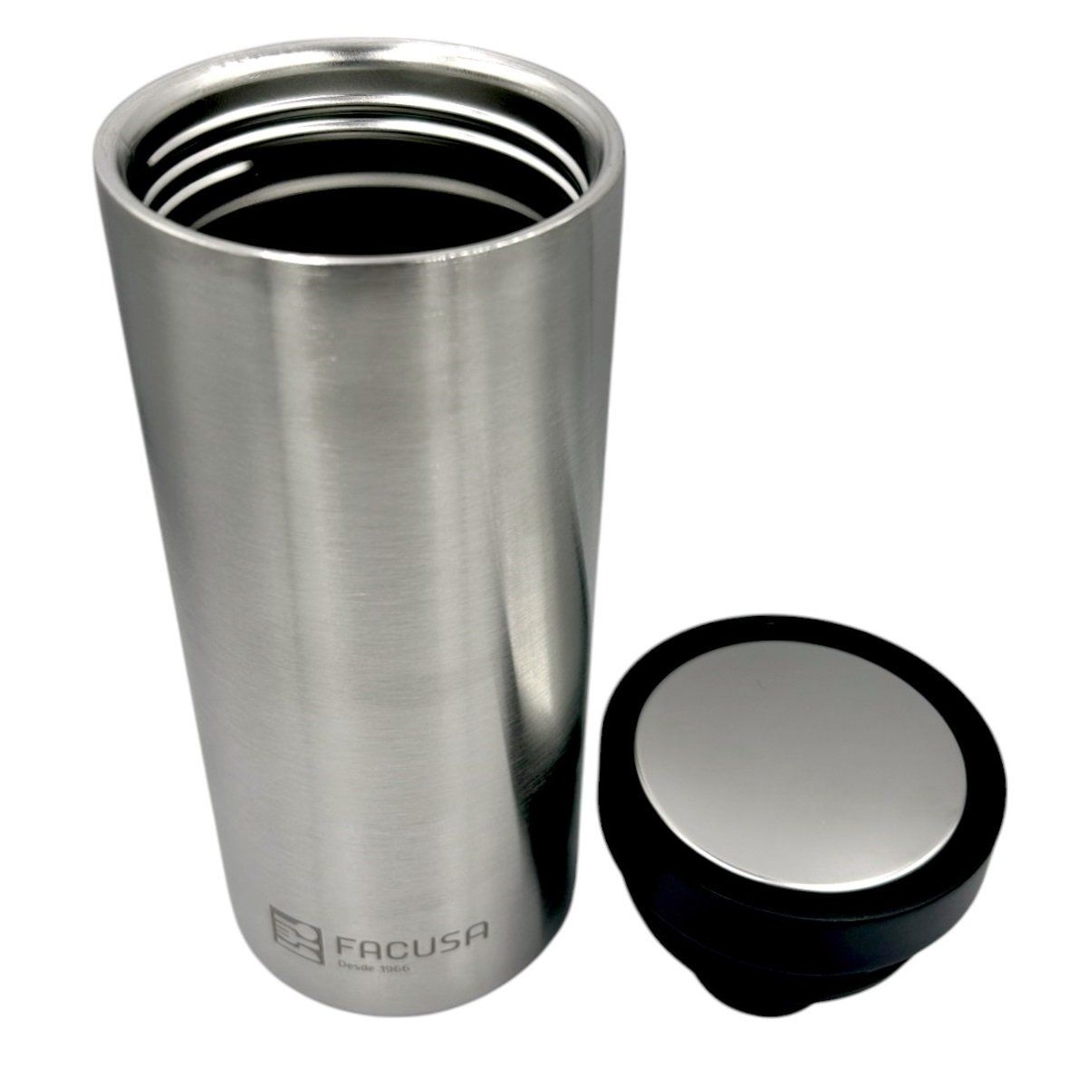 FACUSA - Mug Tomatodo de Acero Inoxidable 450ml Hidra - Facusa