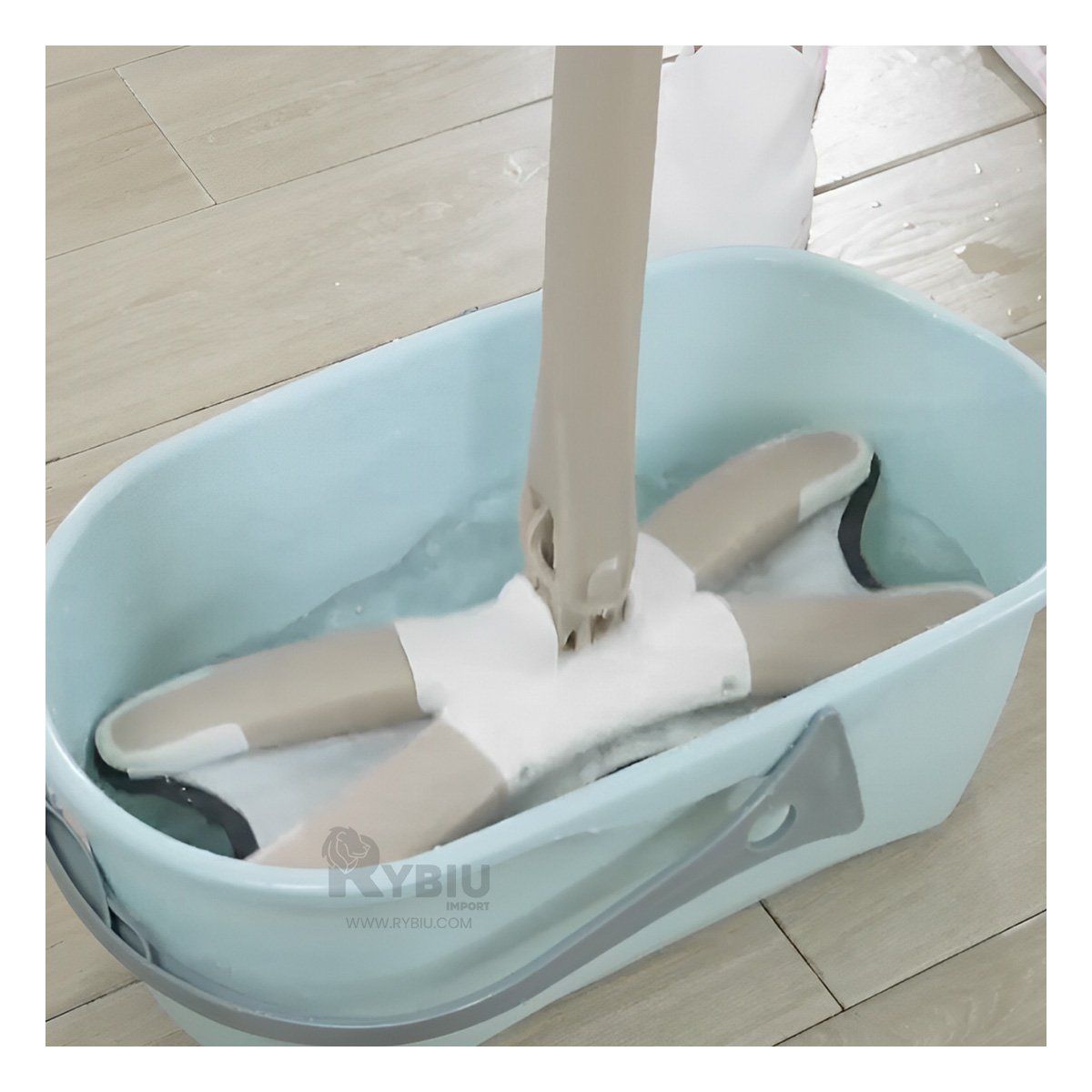 GENERICO - Trapeador con Cabezal Mariposa en Beige Y+Regalo Agendita