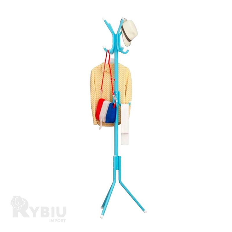 GENERICO - Soporte Moderno de Color Celeste Y+Regalo Ligas para Peinar