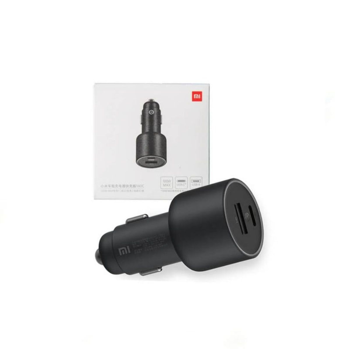 XIAOMI - Cargador De Auto Xiaomi 100W Carga Rapida - Negro