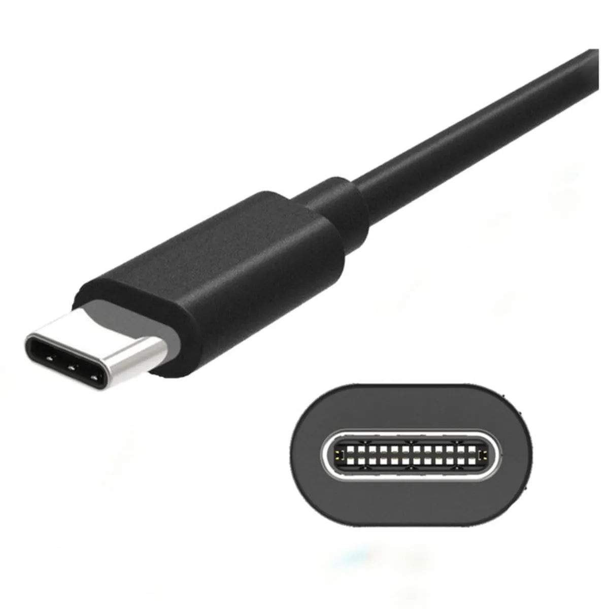 MOTOROLA - Cable Motorola USB A Tipo C TurboPower - Negro