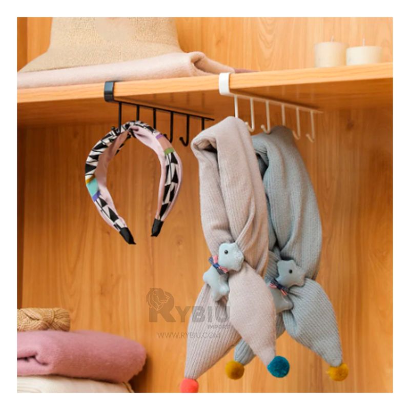 GENERICO - Colgador Ideal para Tazas Tono Blanco Y+Envoltorio de Regalo