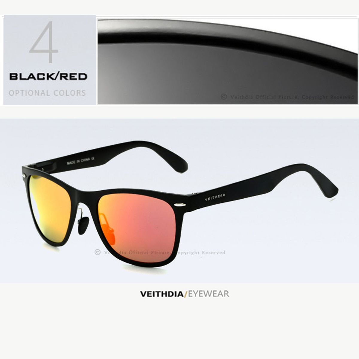 VEITHDIA - Lentes de Sol VEITHDIA Sport - Polarizados - UV400